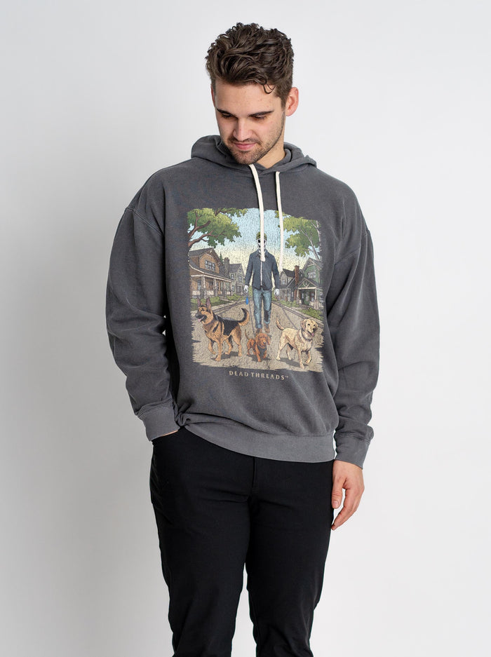 DOG WALKER (MALE) - LIGHTWEIGHT HOODIE – Lightweight – Dead Threads Apparel