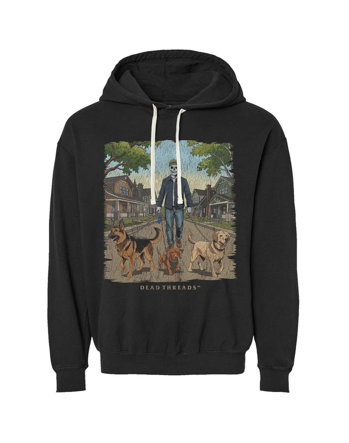 DOG WALKER (MALE) - LIGHTWEIGHT HOODIE – Lightweight – Dead Threads Apparel