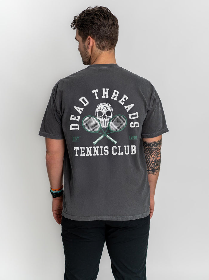 DT TENNIS CLUB - “DT ESSENTIAL" PREMIUM T - SHIRT – T-Shirt – Dead Threads Apparel