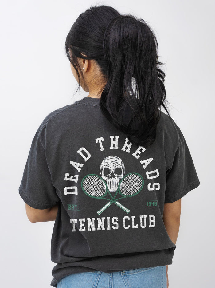 DT TENNIS CLUB - “DT ESSENTIAL" PREMIUM T - SHIRT – T-Shirt – Dead Threads Apparel