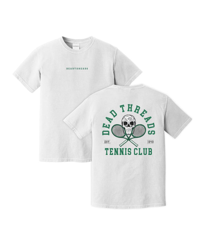 DT TENNIS CLUB - “DT ESSENTIAL" PREMIUM T - SHIRT – T-Shirt – Dead Threads Apparel