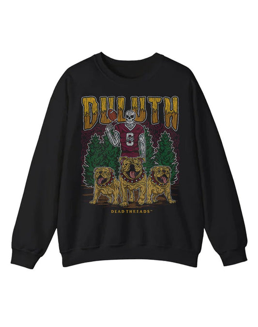 DULUTH FOOTBALL 0 CREWNECK SWEATSHIRT – Sweatshirt – Dead Threads Apparel