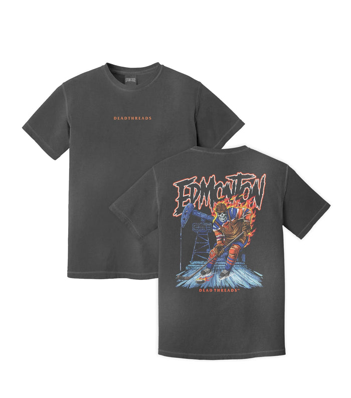 EDMONTON HOCKEY - “DT ESSENTIAL" PREMIUM T - SHIRT – T-Shirt – Dead Threads Apparel