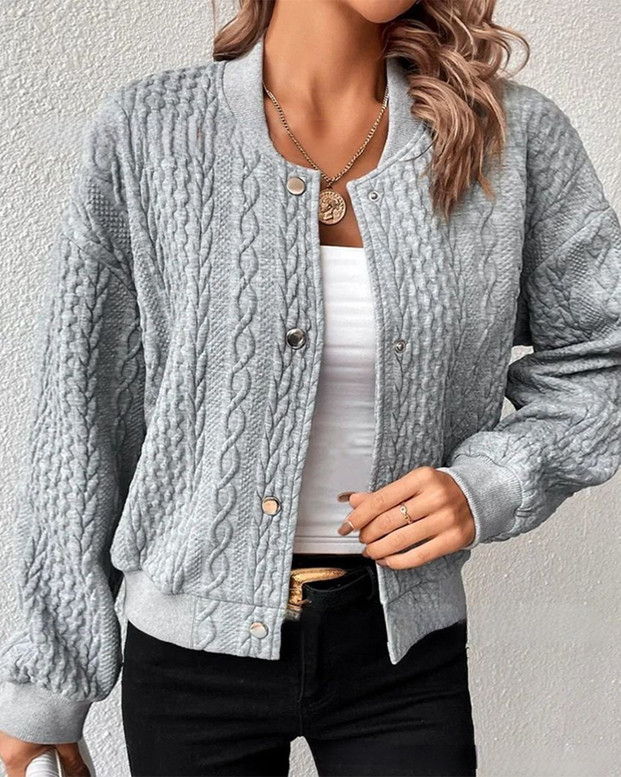 ELOISE - CHIC BUTTON DETAIL CARDI