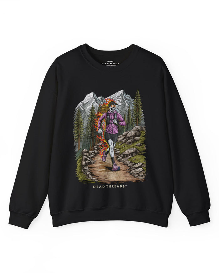 ENTRAIL RUN (FEMALE) - CREWNECK SWEATSHIRT – Sweatshirt – Dead Threads Apparel