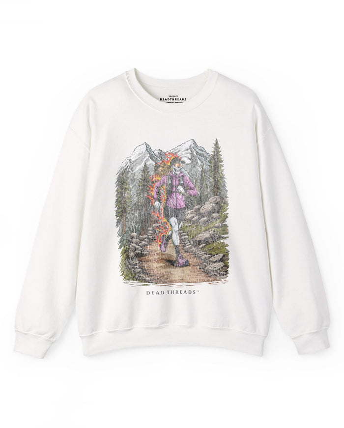 ENTRAIL RUN (FEMALE) - CREWNECK SWEATSHIRT – Sweatshirt – Dead Threads Apparel
