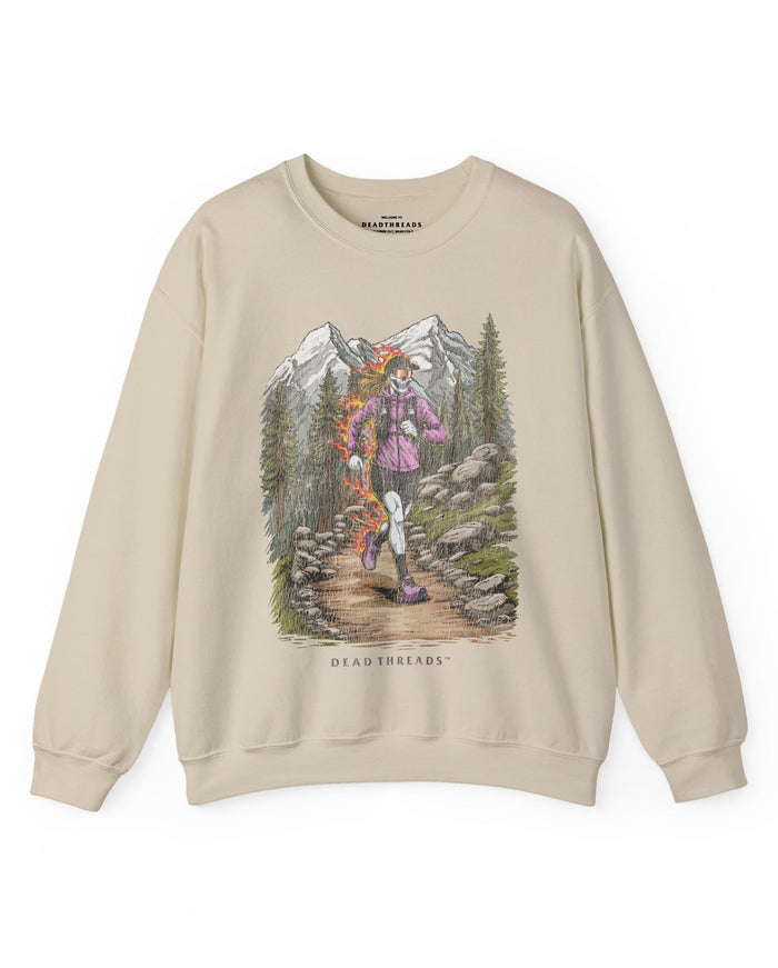 ENTRAIL RUN (FEMALE) - CREWNECK SWEATSHIRT – Sweatshirt – Dead Threads Apparel