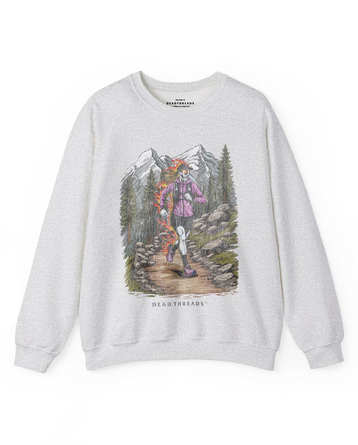 ENTRAIL RUN (FEMALE) - CREWNECK SWEATSHIRT – Sweatshirt – Dead Threads Apparel