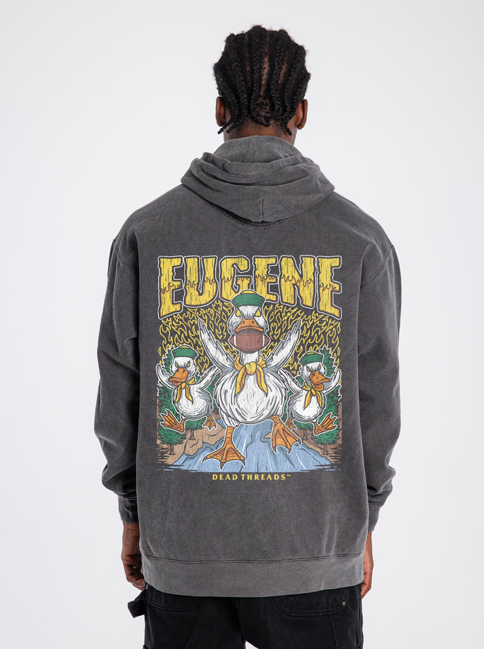 EUGENE FOOTBALL - “DT ESSENTIAL" HOODIE – Hoodie – Dead Threads Apparel