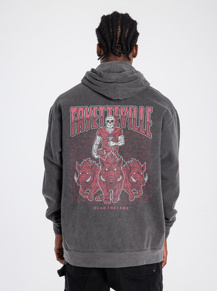 FAYETTEVILLE FOOTBALL - “DT ESSENTIAL" HOODIE – Hoodie – Dead Threads Apparel