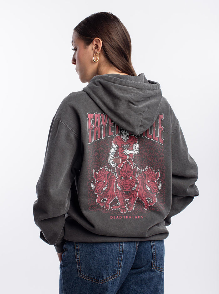 FAYETTEVILLE FOOTBALL - “DT ESSENTIAL" HOODIE – Hoodie – Dead Threads Apparel