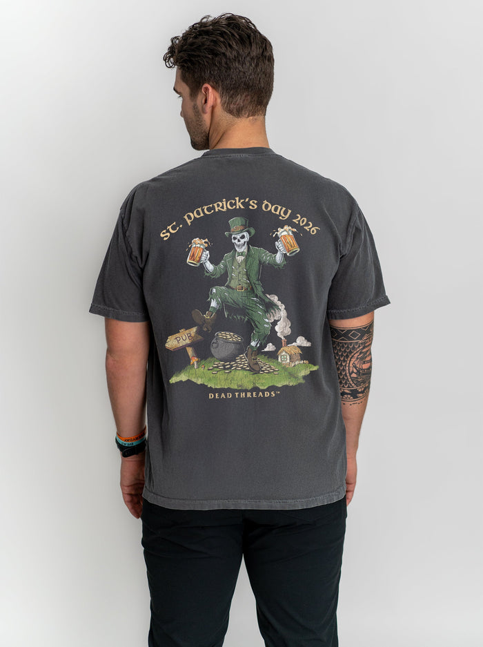 FINAL FORTUNE (St. Patrick’s Day) - “DT ESSENTIAL" PREMIUM T - SHIRT – T-Shirt – Dead Threads Apparel