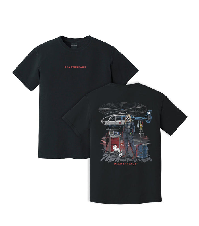 FLIGHT NURSE - “DT ESSENTIAL" PREMIUM T-SHIRT – T-Shirt – Dead Threads Apparel