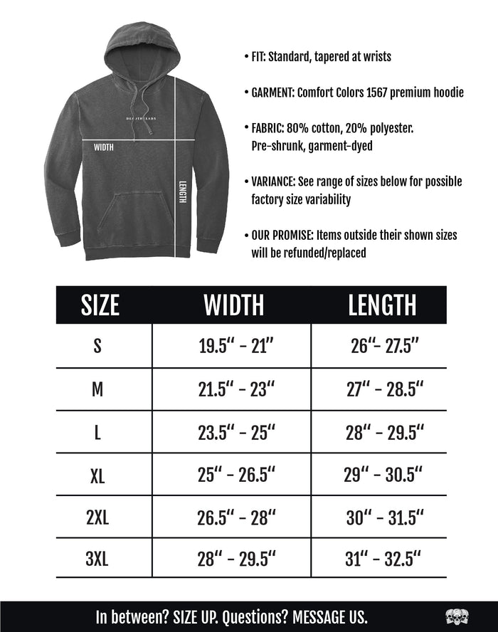 ATLANTA BASKETBALL - “DT ESSENTIAL" HOODIE – Hoodie – Dead Threads Apparel