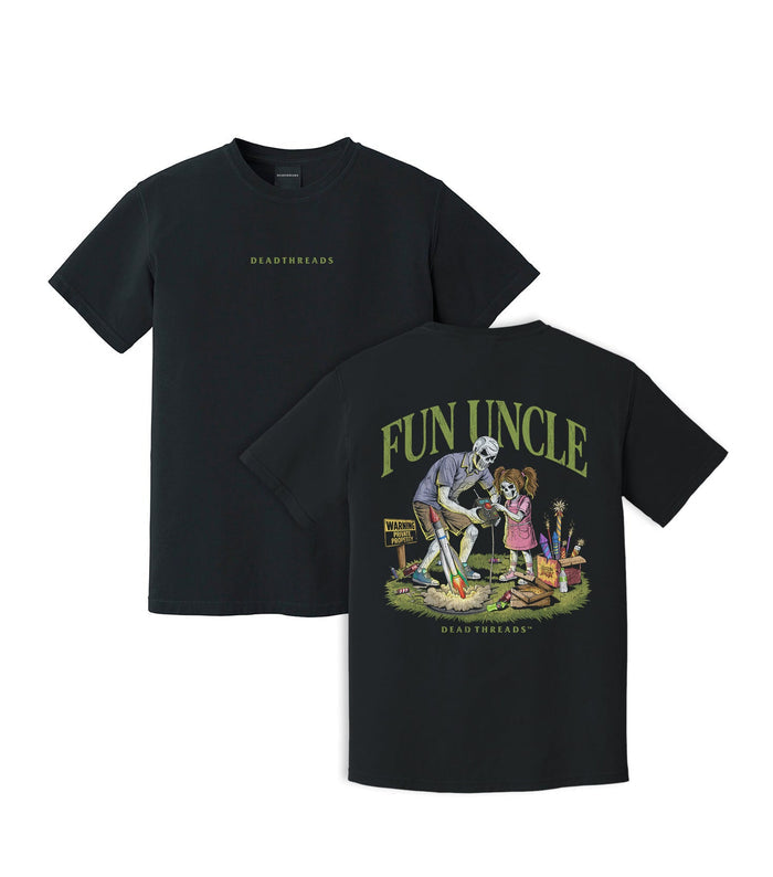 FUN UNCLE (GIRL) - “DT ESSENTIAL" PREMIUM T-SHIRT – T-Shirt – Dead Threads Apparel