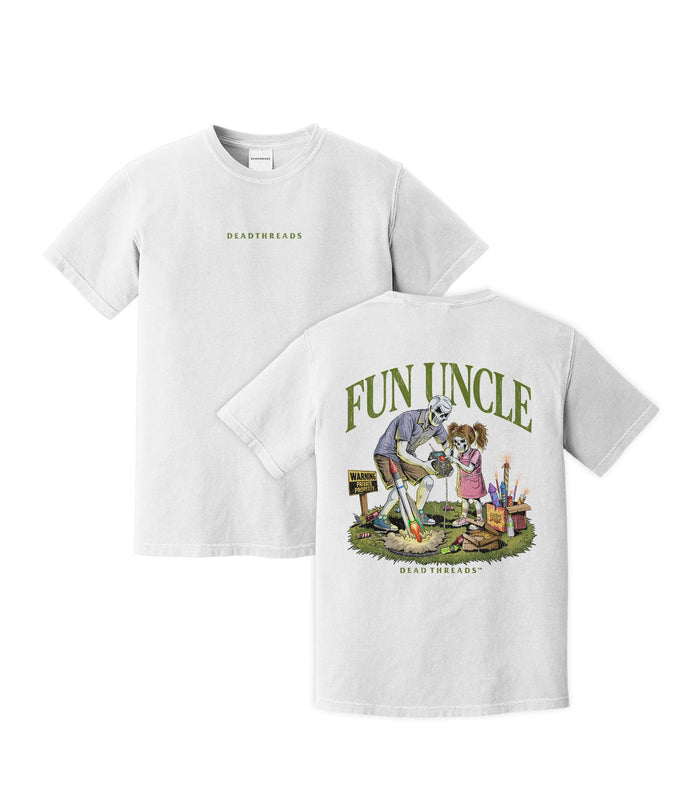 FUN UNCLE (GIRL) - “DT ESSENTIAL" PREMIUM T-SHIRT – T-Shirt – Dead Threads Apparel