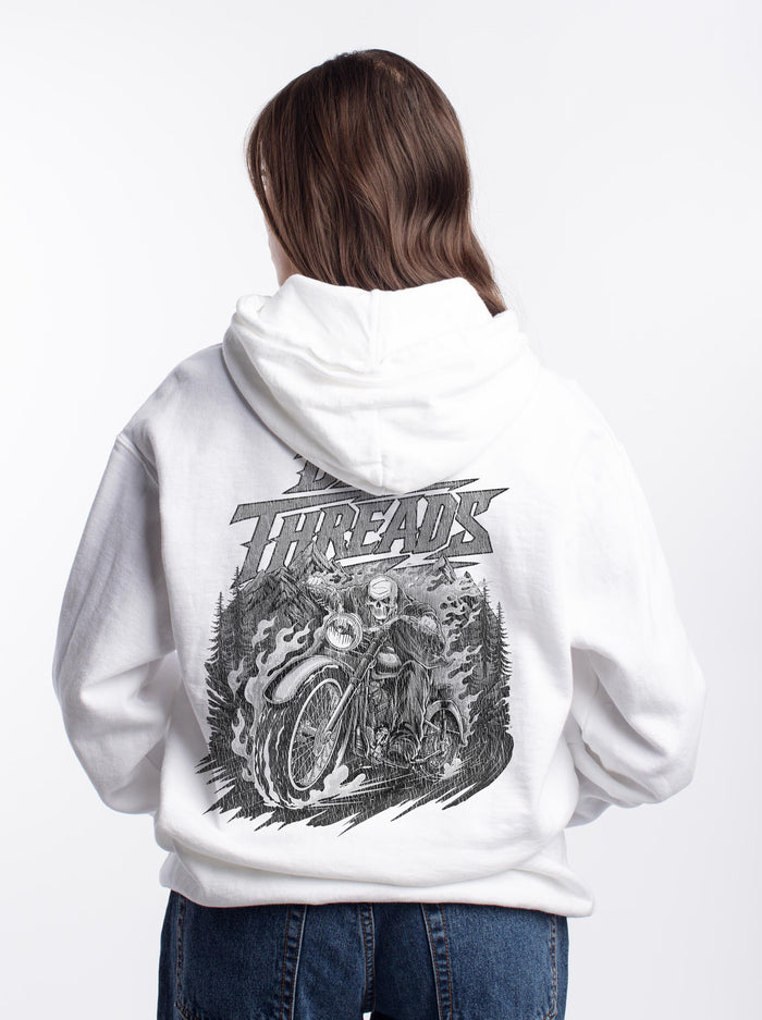 GHOST RIDE - “DT ESSENTIAL" HOODIE – Hoodie – Dead Threads Apparel