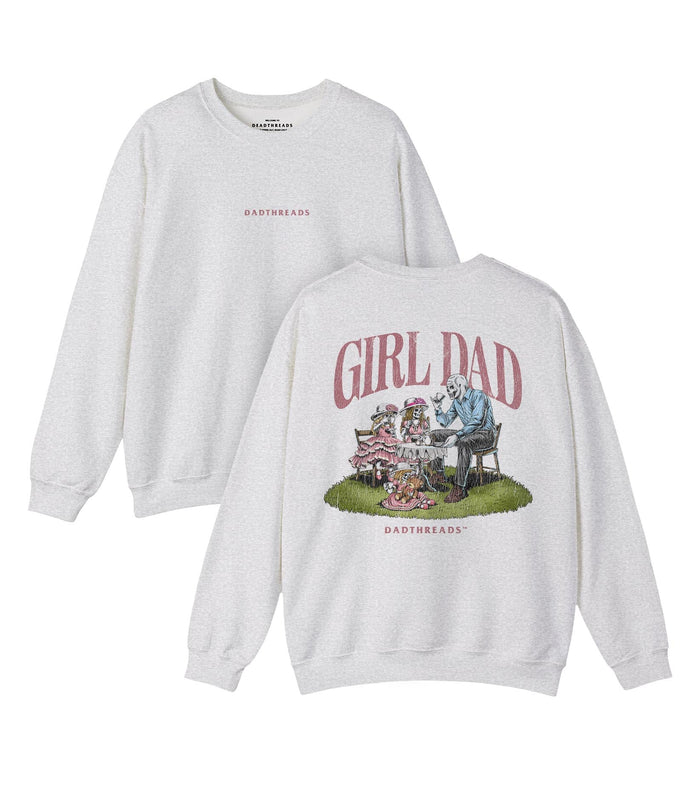GIRL DAD v3 - “DT ESSENTIAL" CREWNECK SWEATSHIRT – Sweatshirt – Dead Threads Apparel