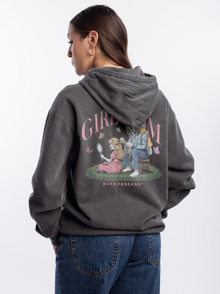 GIRL MOM v2 - “DT ESSENTIAL" HOODIE – Hoodie – Dead Threads Apparel