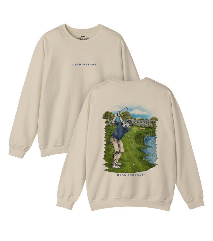 GOLF v2 “FIRs & GIRs” - “DT ESSENTIAL" CREWNECK SWEATSHIRT – Sweatshirt – Dead Threads Apparel