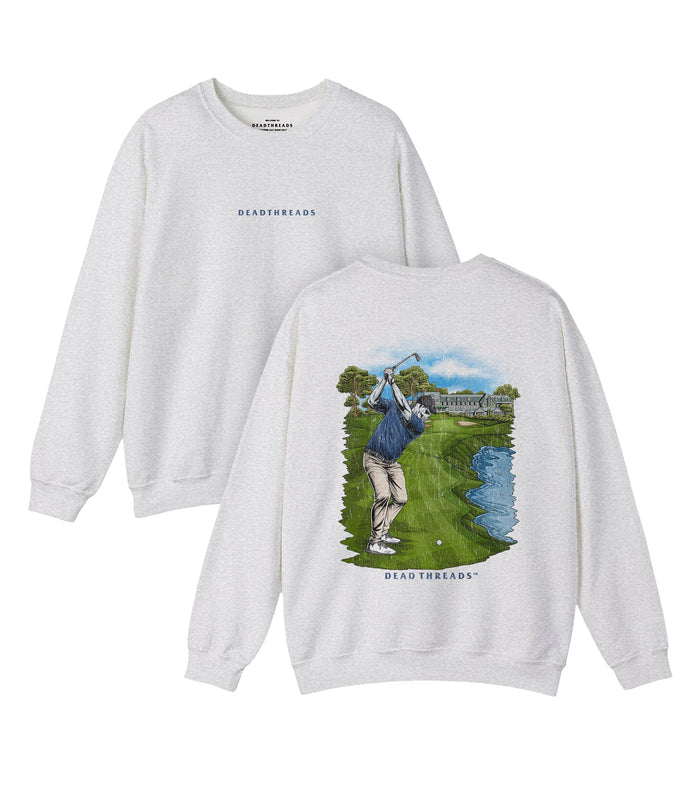 GOLF v2 “FIRs & GIRs” - “DT ESSENTIAL" CREWNECK SWEATSHIRT – Sweatshirt – Dead Threads Apparel