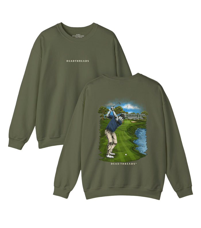 GOLF v2 “FIRs & GIRs” - “DT ESSENTIAL" CREWNECK SWEATSHIRT – Sweatshirt – Dead Threads Apparel