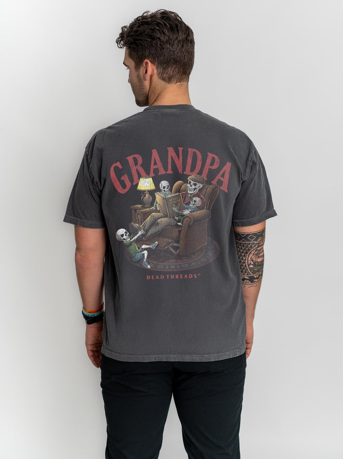GRANDPA v3 - “DT ESSENTIAL" PREMIUM T-SHIRT – T-Shirt – Dead Threads Apparel