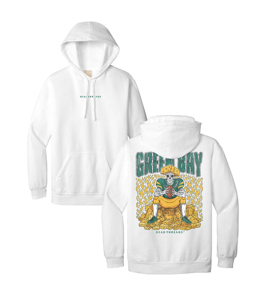 GREEN BAY FOOTBALL - “DT ESSENTIAL" HOODIE – Hoodie – Dead Threads Apparel