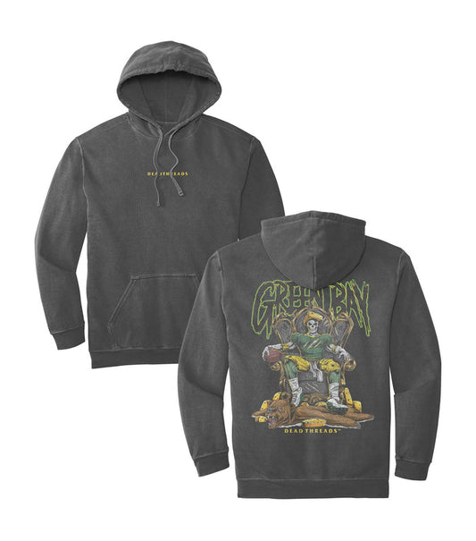 GREEN BAY FOOTBALL v2 - “DT ESSENTIAL" HOODIE – Hoodie – Dead Threads Apparel