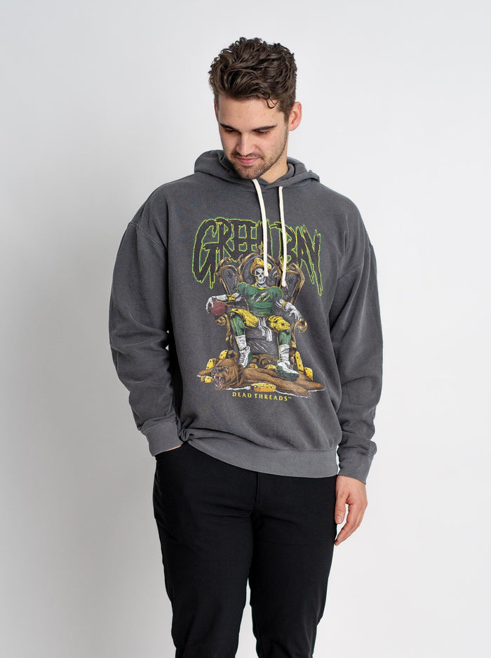 GREEN BAY FOOTBALL v2 - LIGHTWEIGHT HOODIE – Lightweight – Dead Threads Apparel