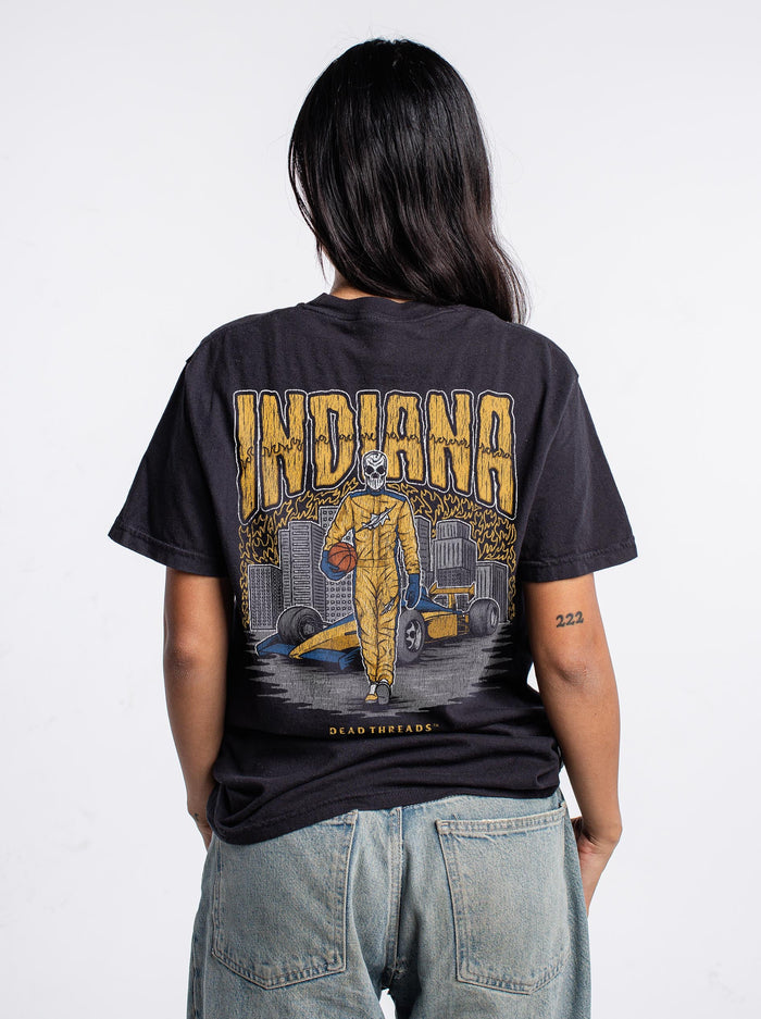 INDIANA BASKETBALL - “DT ESSENTIAL" PREMIUM T - SHIRT – T-Shirt – Dead Threads Apparel