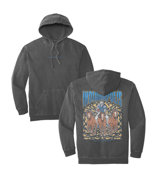 INDIANAPOLIS FOOTBALL - “DT ESSENTIAL" HOODIE – Hoodie – Dead Threads Apparel