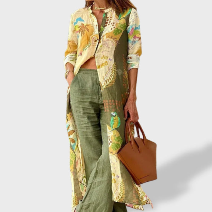 Ines | Lightweight Summer Linen Set