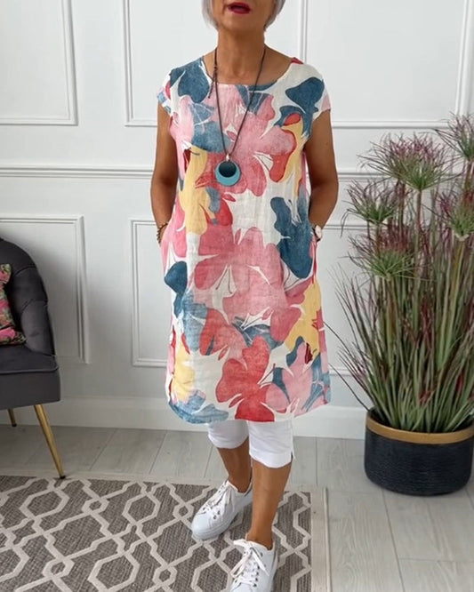 Ingrid Floral Dress - Casual Elegance and Everyday Comfort