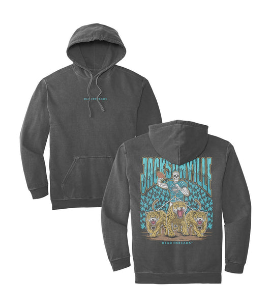 JACKSONVILLE FOOTBALL - “DT ESSENTIAL" HOODIE – Hoodie – Dead Threads Apparel