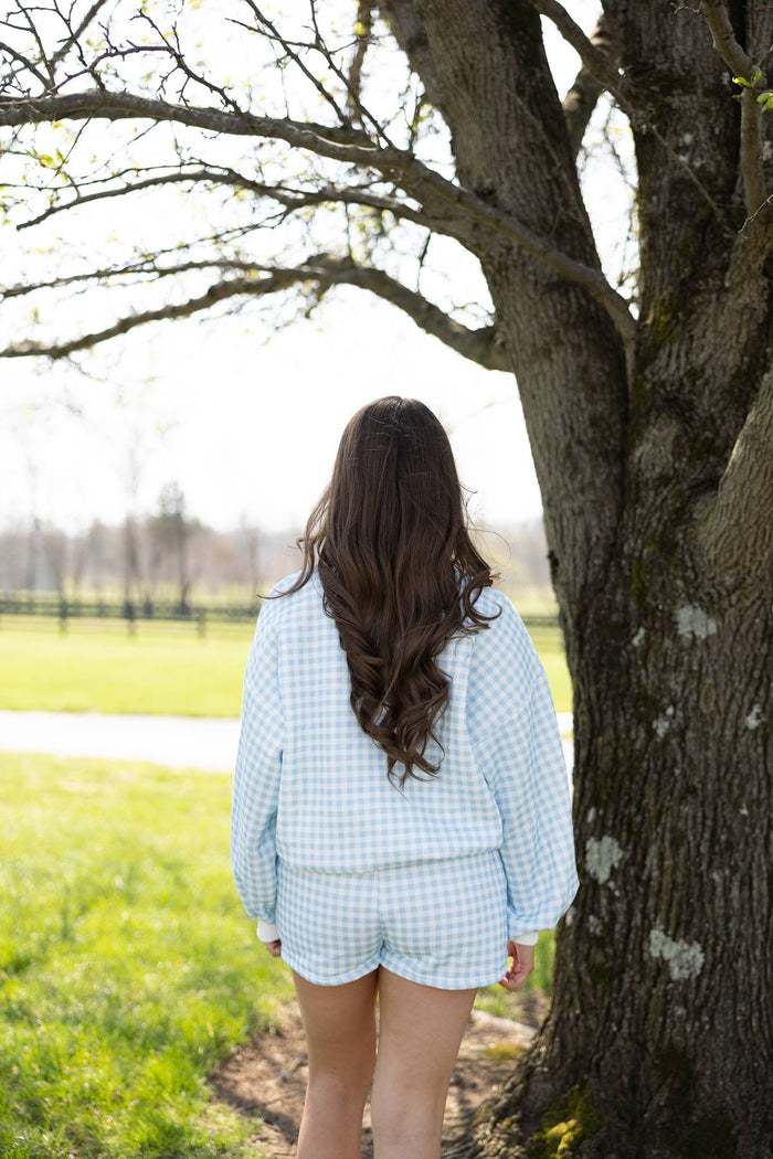 Jenna Gingham Short Set