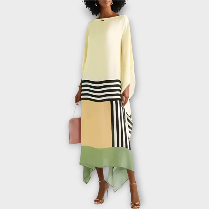 Kaftan with Linear Design
