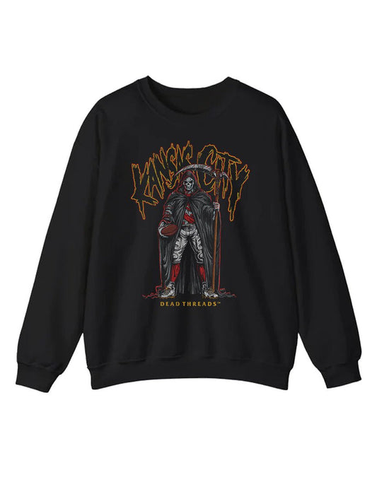 KANSAS CITY REAPER CREWNECK SWEATSHIRT – Sweatshirt – Dead Threads Apparel
