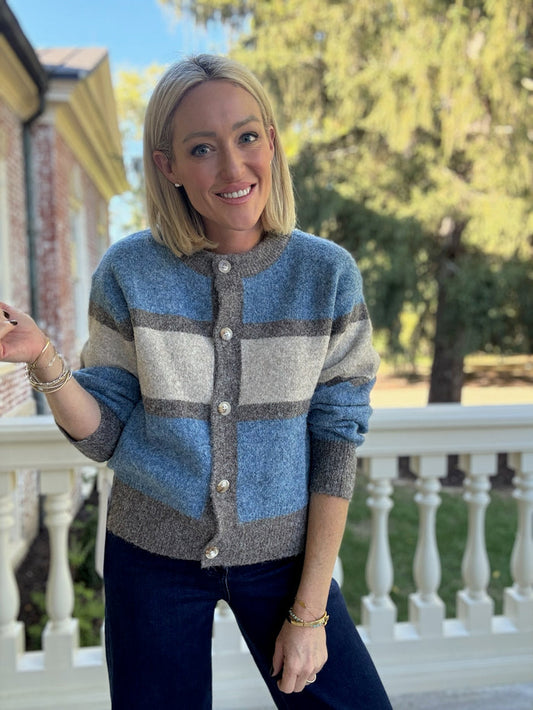 Kelly Stripe Cardigan