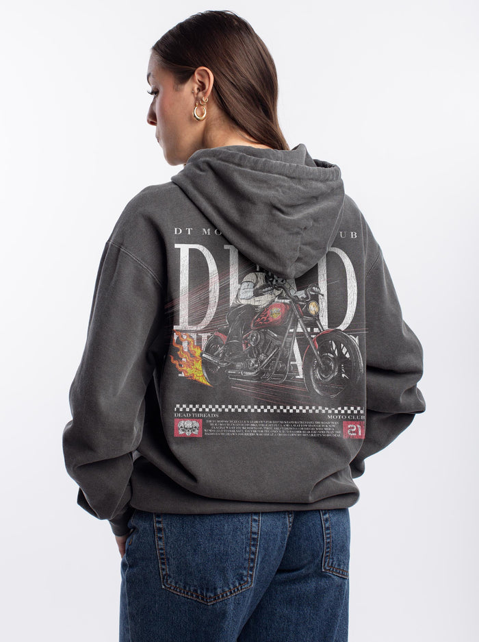 LAST RIDE - “DT ESSENTIAL" HOODIE – Hoodie – Dead Threads Apparel