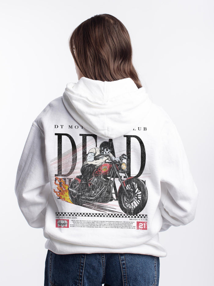 LAST RIDE - “DT ESSENTIAL" HOODIE – Hoodie – Dead Threads Apparel