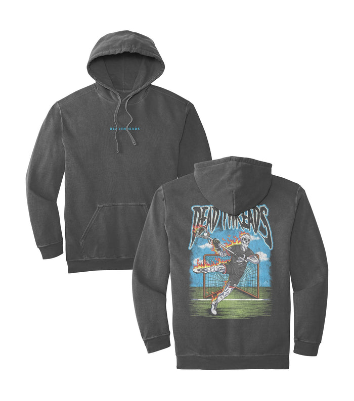 LAX TO THE BONE - “DT ESSENTIAL" HOODIE – Hoodie – Dead Threads Apparel