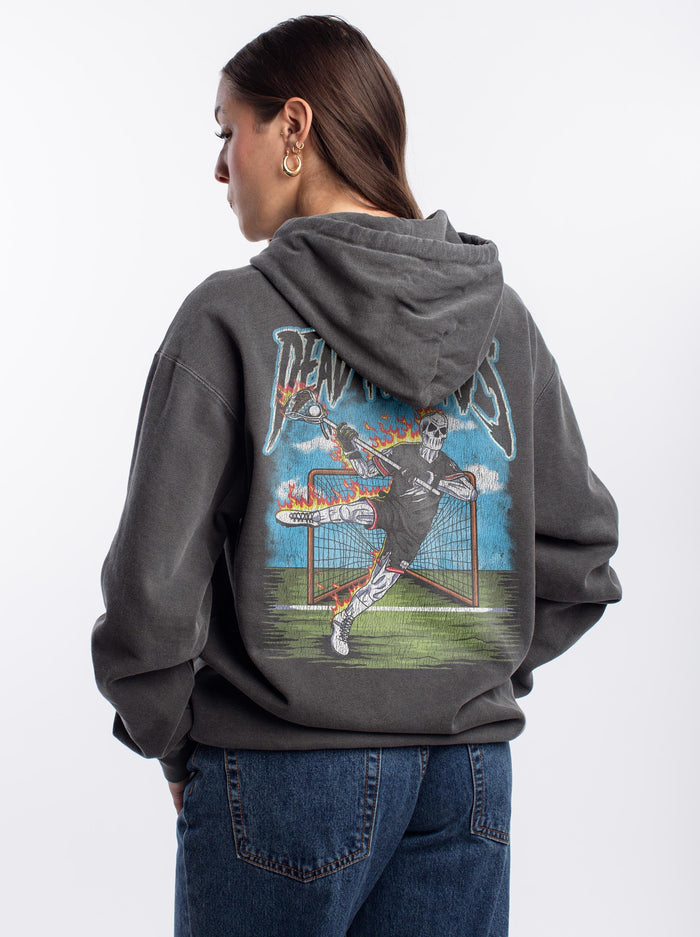 LAX TO THE BONE - “DT ESSENTIAL" HOODIE – Hoodie – Dead Threads Apparel