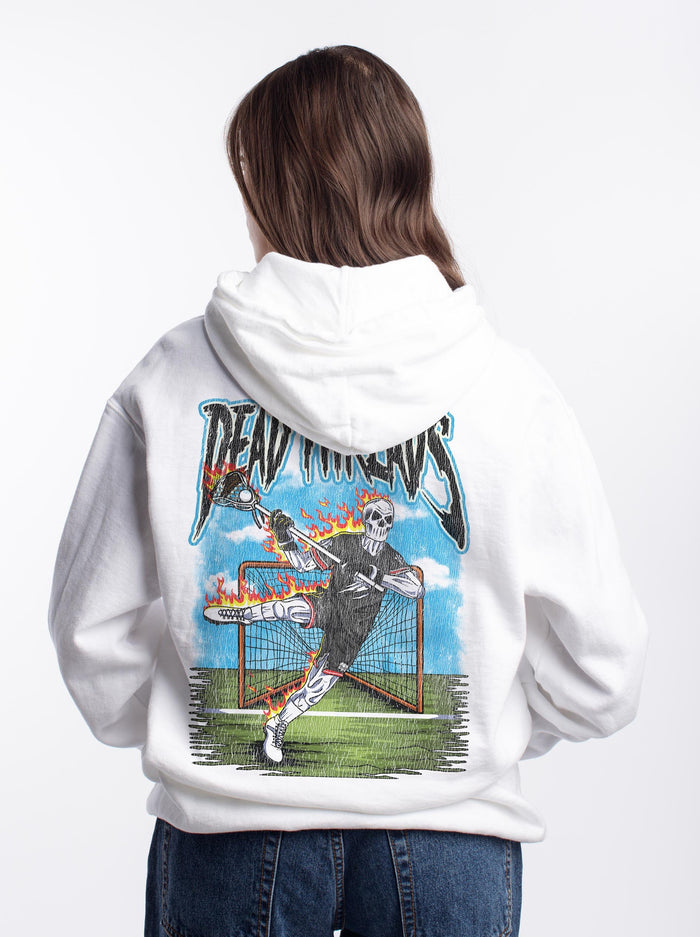LAX TO THE BONE - “DT ESSENTIAL" HOODIE – Hoodie – Dead Threads Apparel
