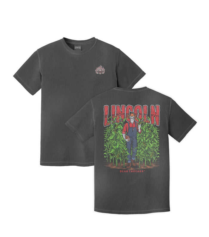 LINCOLN FOOTBALL - “3 SKULL” PREMIUM T - SHIRT – T-Shirt – Dead Threads Apparel