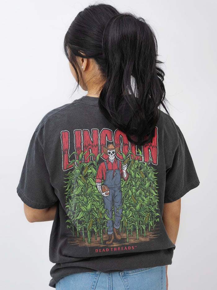LINCOLN FOOTBALL - “3 SKULL” PREMIUM T - SHIRT – T-Shirt – Dead Threads Apparel