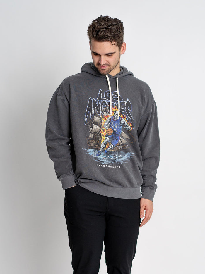LOS ANGELES BASKETBALL v2 - LIGHTWEIGHT HOODIE – Lightweight – Dead Threads Apparel