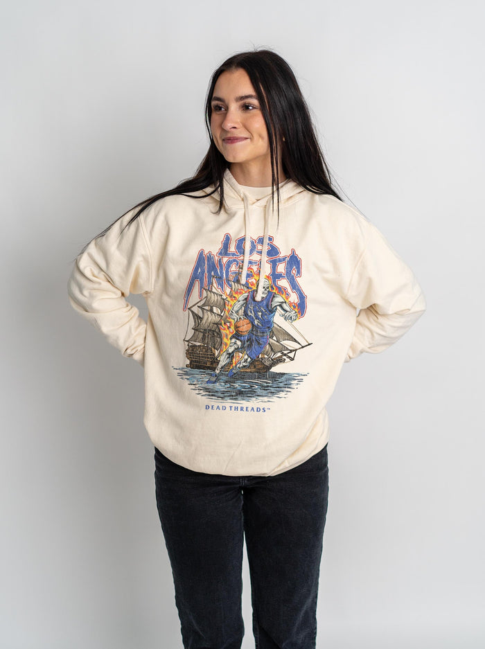 LOS ANGELES BASKETBALL v2 - LIGHTWEIGHT HOODIE – Lightweight – Dead Threads Apparel
