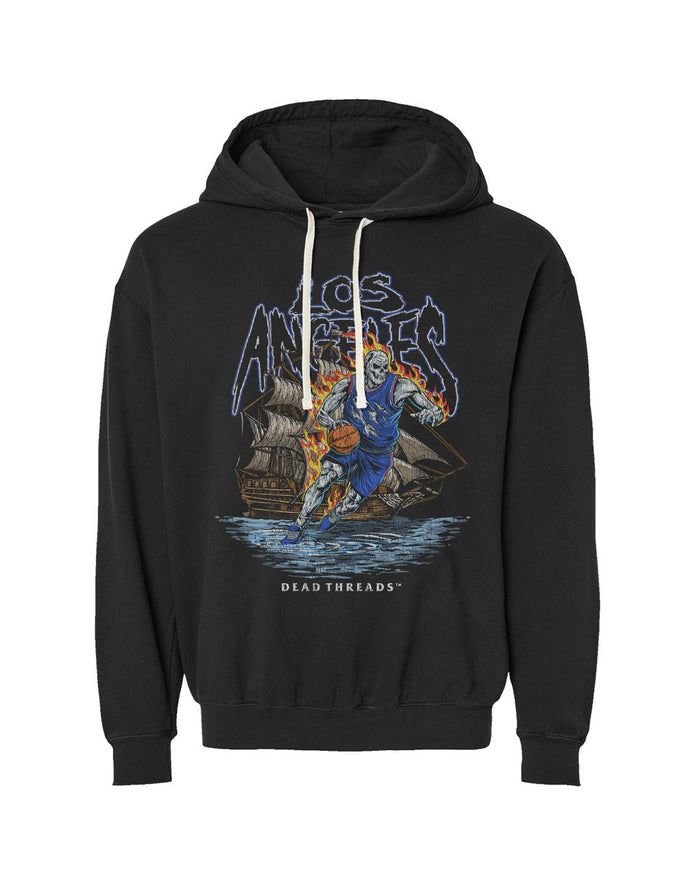 LOS ANGELES BASKETBALL v2 - LIGHTWEIGHT HOODIE – Lightweight – Dead Threads Apparel