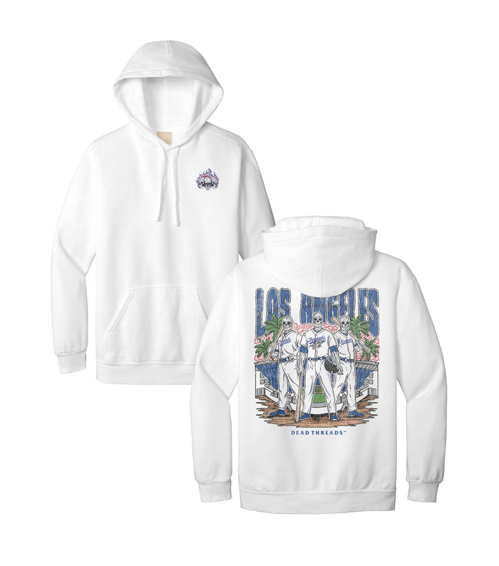 LOS ANGELES "BLUE" BASEBALL - HOODIE – Hoodie – Dead Threads Apparel